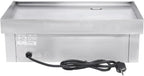 3000W Commercial Electric Teppanyaki Grill Countertop Flat Top Griddle