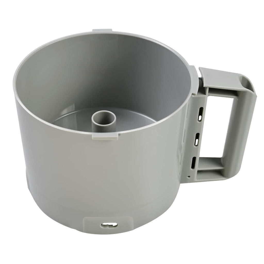 112204S Food Processor Gray Bowl 3 Qt Compatible with Robot Coupe R2 Bowl