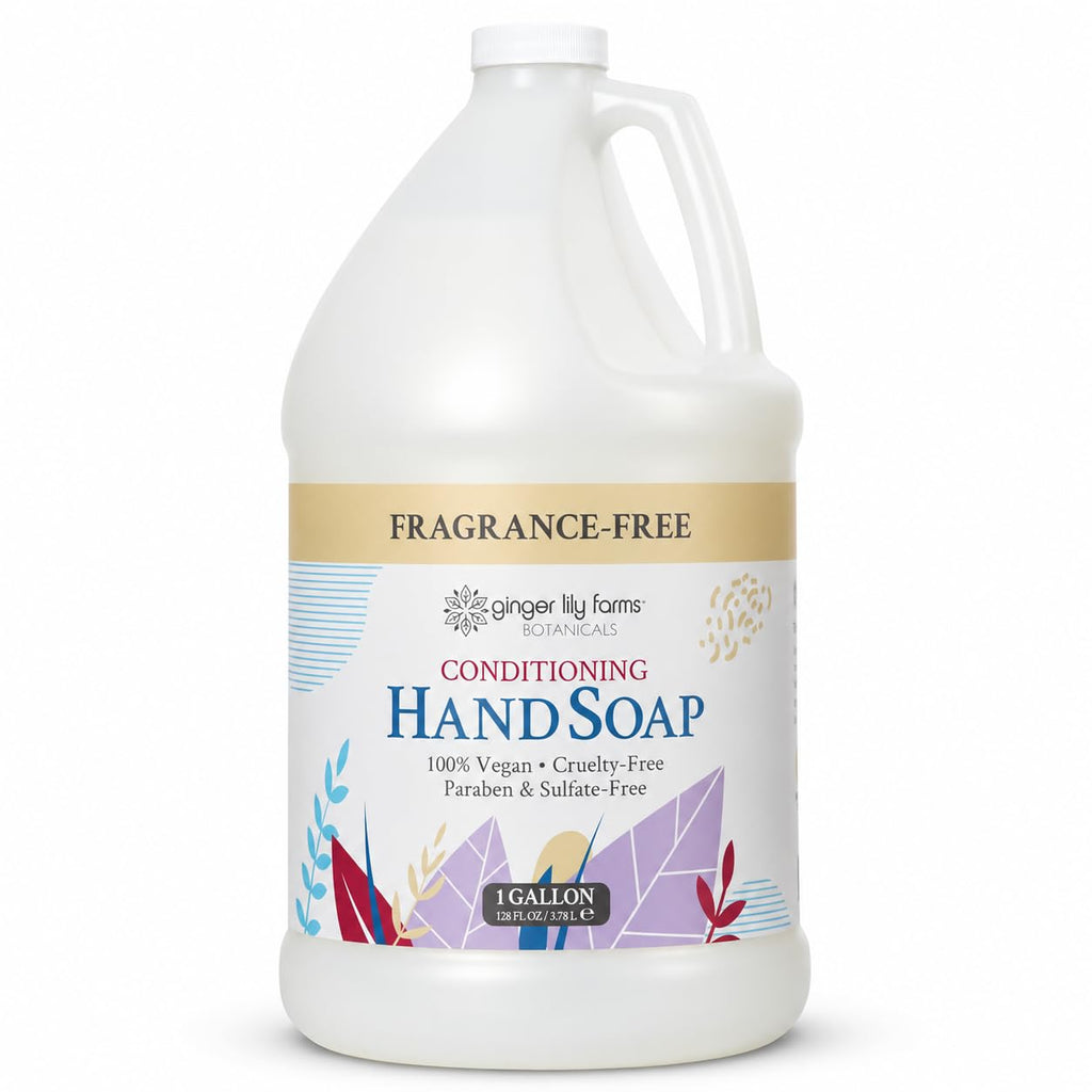 Botanicals Hand Soap, 128oz, Fragrance Free
