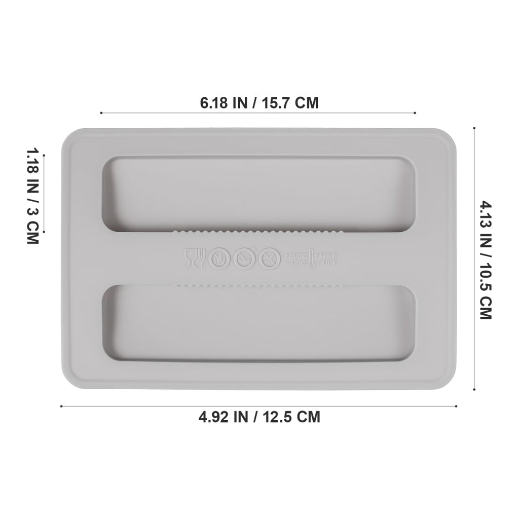 Sosoport Toaster Cover Silicone Lid Dust Protector For Bread Machine