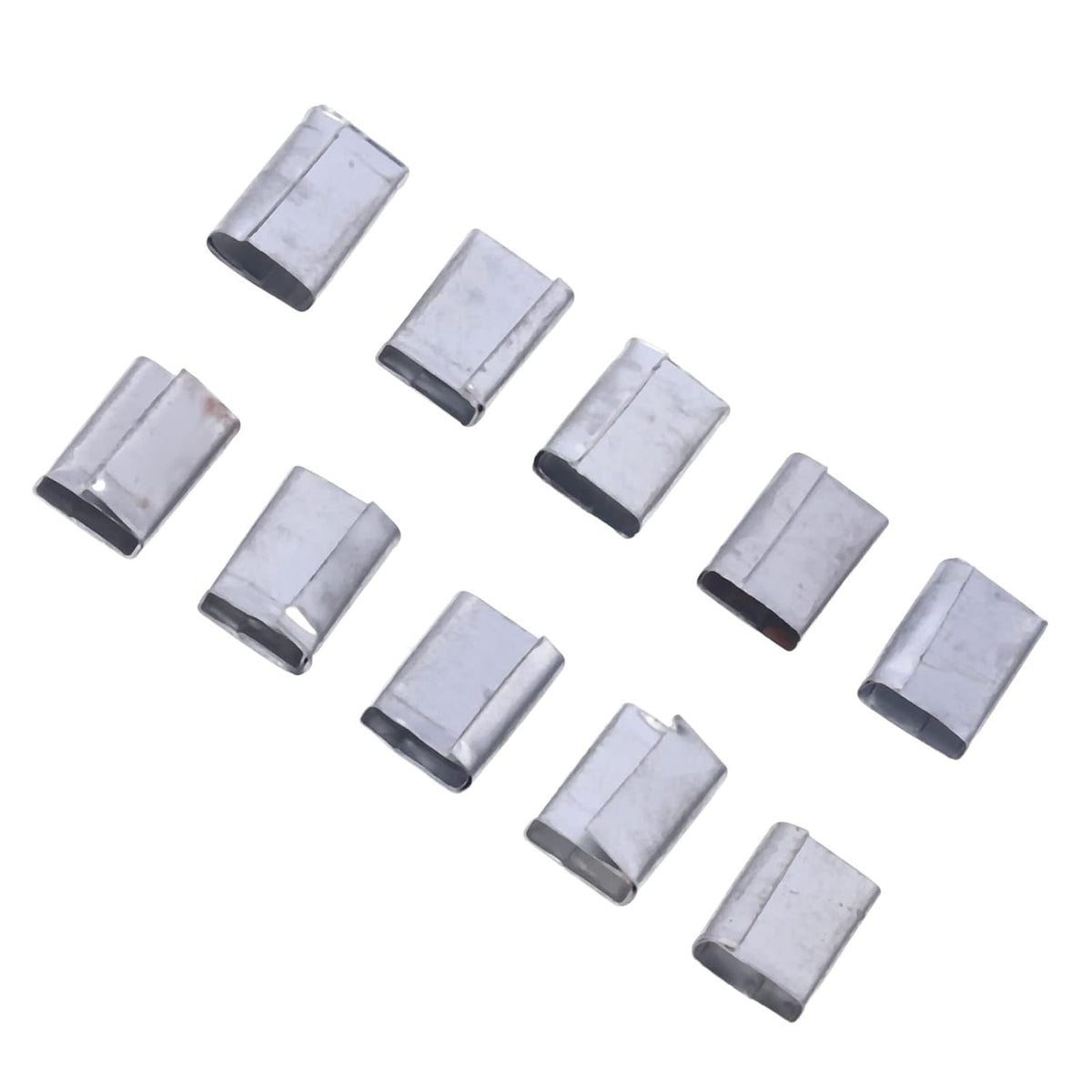 Iron Sheet Strapping Seals for 12-16mm PP Belt, 1kg Pack