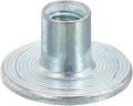 uxcell M4 T-Nuts, 24pcs Carbon Steel Tee Nut Round Base Weld Nuts