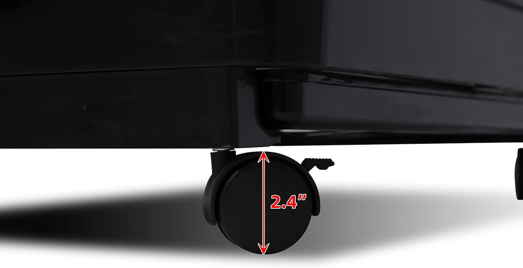 Rat Cage, Small Animal Cage for Ferret, Chinchilla, Guinea Pig | Lockable Wheels, Splash Guard, Easy-Clean Pull-Out
