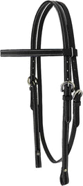 Kickin Country Square Browband Headstall USA Leather