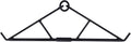 Deer Hanger Gambrel Hoist for Skinning, Max to 700LB Hunting Game Hanging Hook for Butcher Processing Deer Hog Goat