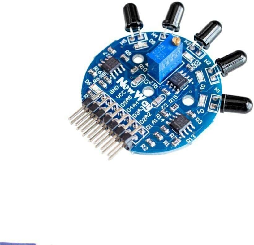 5 Way Flame Sensor Module Fire Extinguisher Robot Digital Analog Output