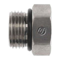 Brennan Industries 6408-10-O-SS Stainless Steel External Hex Plug Tube Fitting, 7/8"-14 SAE ORB Thread, 5/8" Male O-Ring Boss