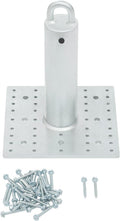 Commercial Roof Anchor with Base Plate, 5000lbs Breaking Strength, Heavy Duty Concrete Anchor and Screws Kit Fall