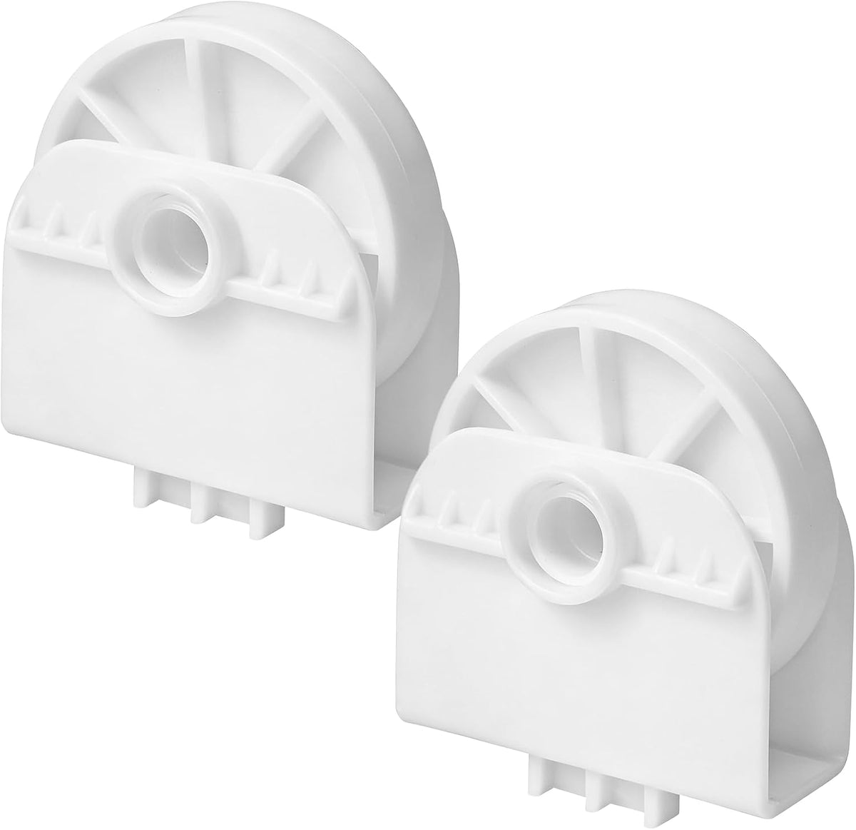 2 pcs AHJ72909001 Refrigerator Freezer Drawer Rollers Fit for LG Kenmore