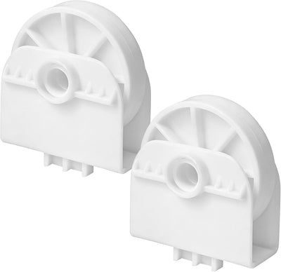 2 pcs AHJ72909001 Refrigerator Freezer Drawer Rollers Fit for LG Kenmore