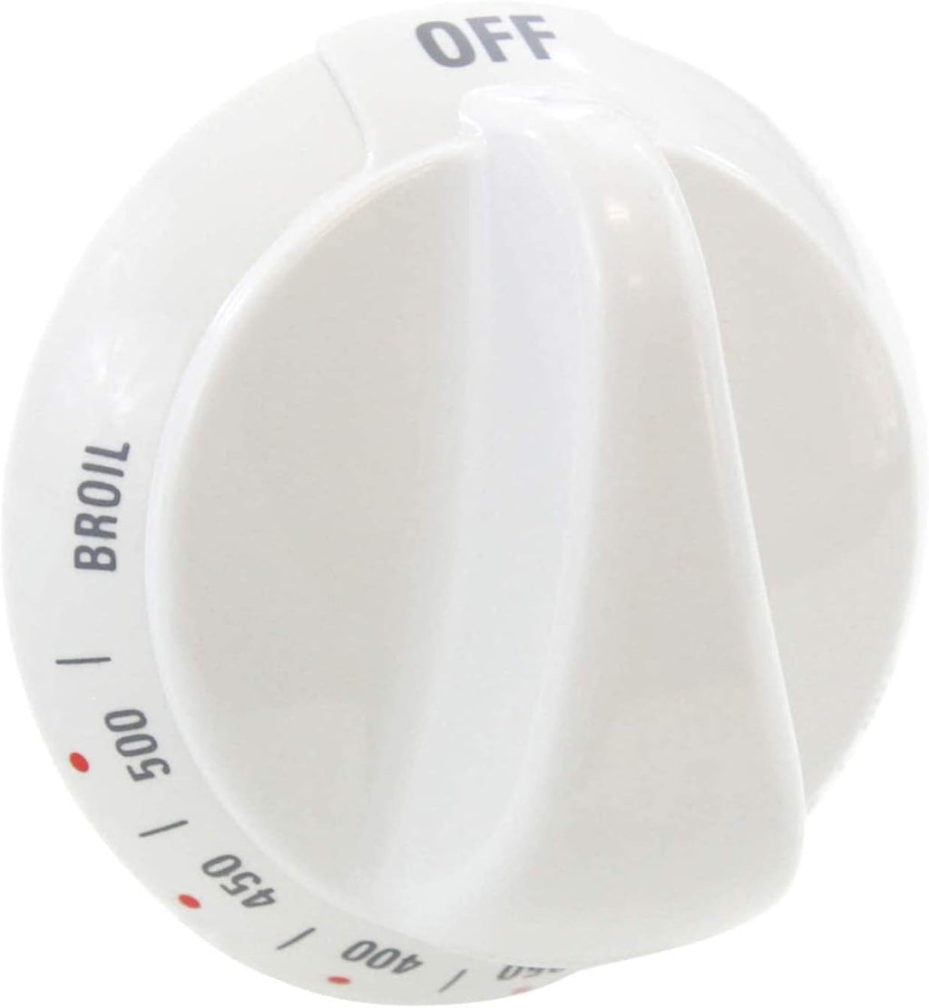 WB03K10036 Thermostat Knob for GE & Hotpoint Range Oven. Control Knob Replace Part Numbers WB3K10036, WB3K10037, WB03K10037, 242682, AP2014848, PS225985, EAP225985