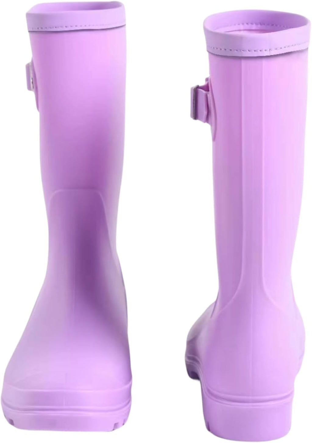 Women's Mid Calf Rain Boots Waterproof Fashion Garden Shoes Anti-slipping Rainboots For Women Comfortable Insole