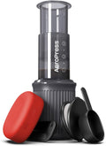 Go, Extra Small Portable Coffee Maker Kit, Travel, Hiking & Camping, All-in-One French Press, Pour-Over & Espresso
