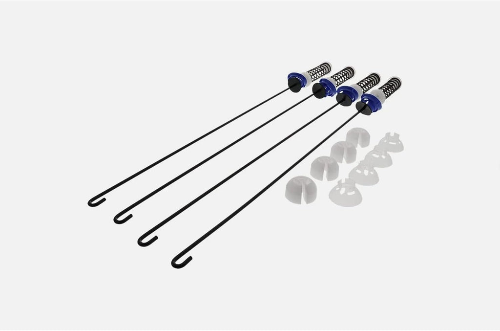 Washer Suspension Rod Kit Compatible with Whirlpool WTW8100BW0 WTW7300XW2 WTW7320YW0 WTW7340XW0 WTW7340XW1 WTW7340XW2 WTW7600XW0 WTW7600XW1 WTW7600XW2 WTW7800XB0 WTW7800XB1 WTW7800XB2