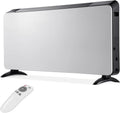 Convection Space Heaters for Indoor Use Large Room, 1500W Infrared Room Heater with Remote, 24Hrs Timer, Electric