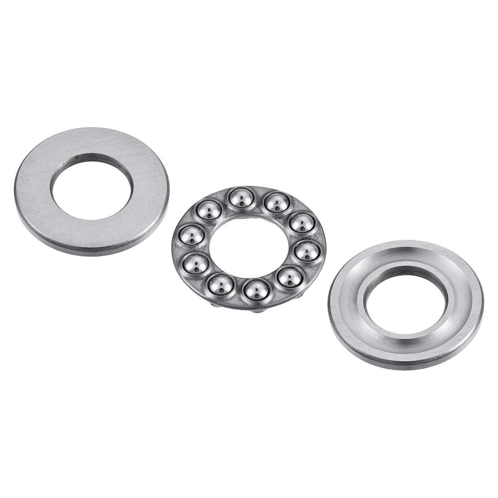 uxcell 51101 Thrust Ball Bearings 12mm x 26mm x 9mm Chrome Steel Single Direction 3pcs