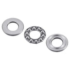 uxcell 51101 Thrust Ball Bearings 12mm x 26mm x 9mm Chrome Steel Single Direction 3pcs