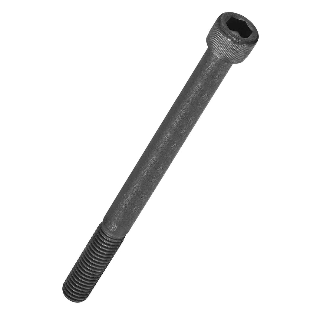 2pcs Socket Head Cap Screws M12-1.75x150mm Alloy Steel Black Oxide