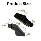 Uiivup WB7X7183 Oven Door Handle End Caps, 2 Pack Black Replacement Caps