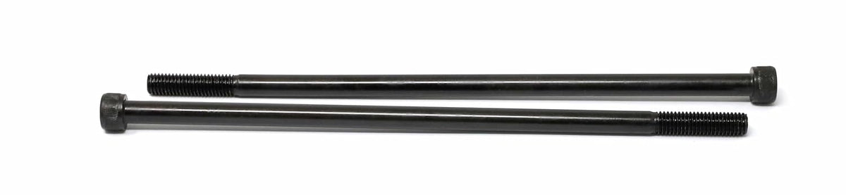 iexcell 4 Pcs M8 x 210mm Partially Threaded Thread Pitch 1.25 mm Alloy Steel 12.9 Grade Hex Socket Head Cap Screws Bolts Kit, Black Oxide Finish