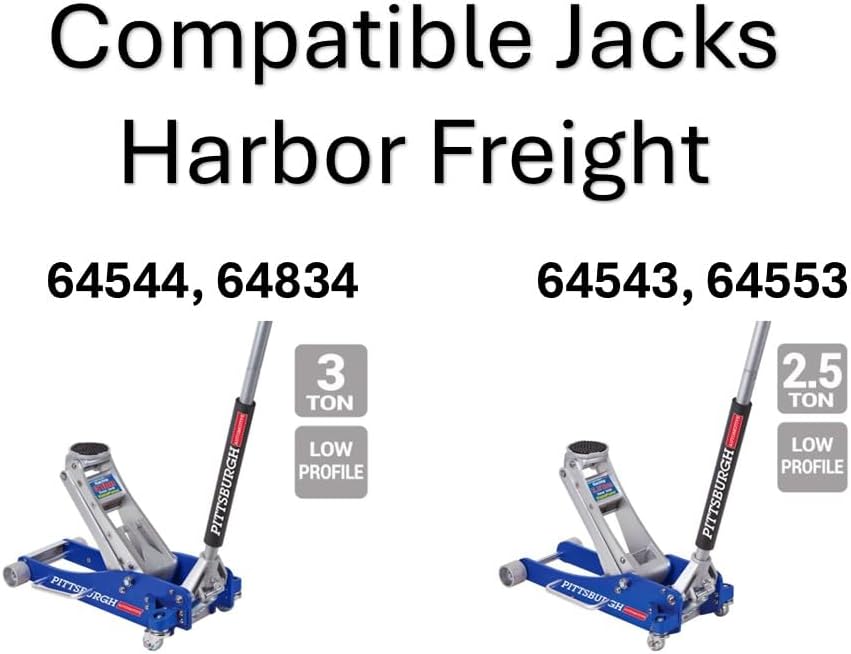 Replacement Jack Saddle Pad for Harbor Freight Pittsburgh 3 and 2.5 Ton Low-Profile Aluminum Racing Floor Jack with