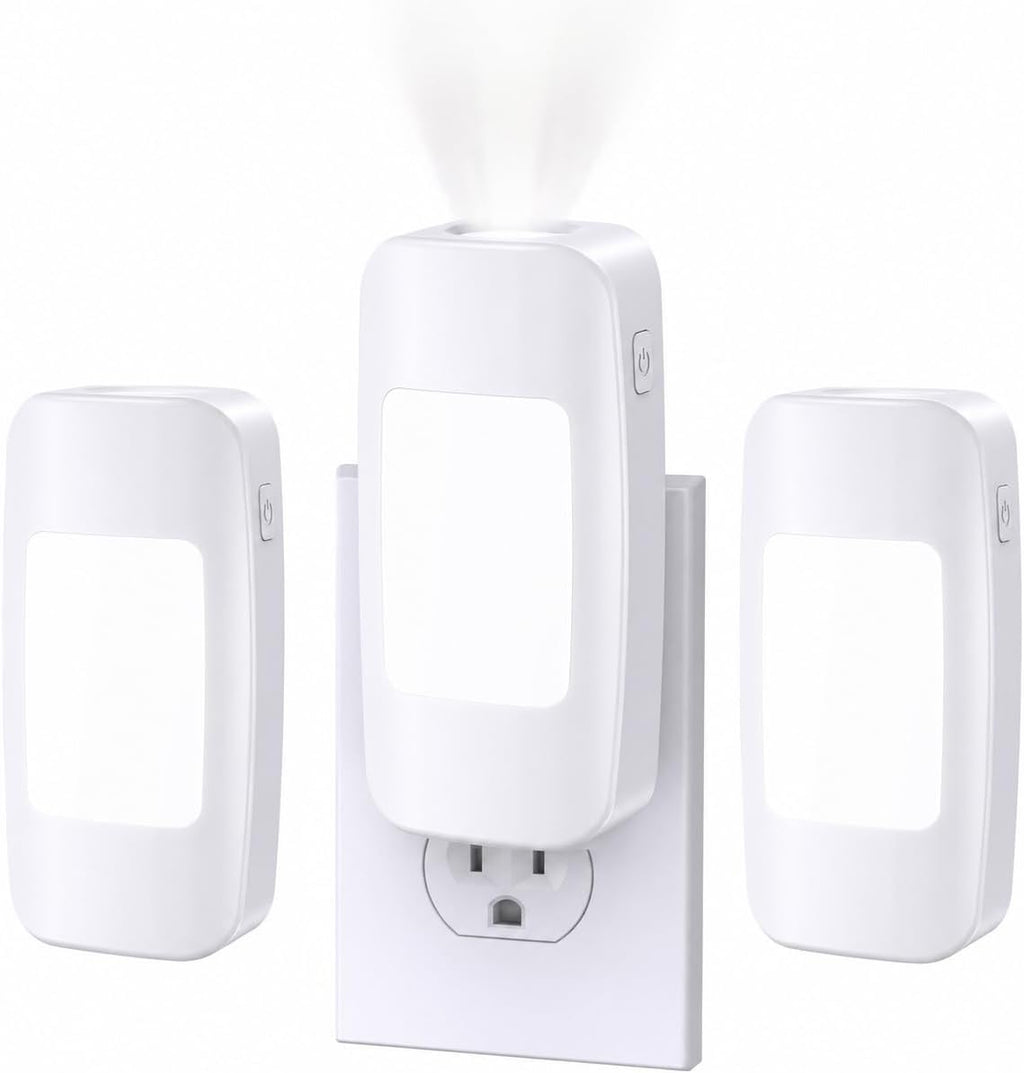 3 Pcs LED Emergency Lights for Home Power Failure Night Light Dusk to Dawn