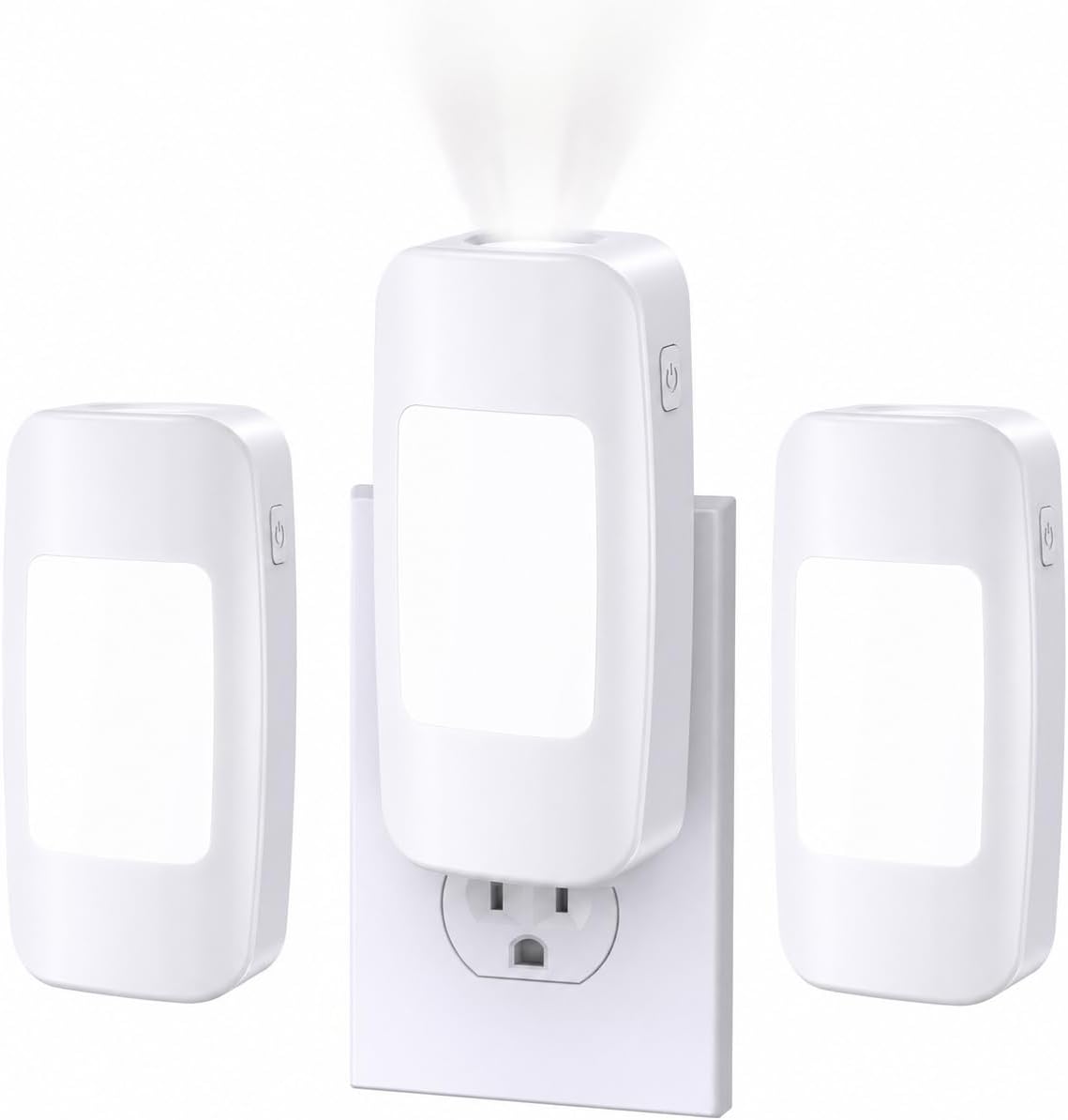 3 Pcs LED Emergency Lights for Home Power Failure Night Light Dusk to Dawn