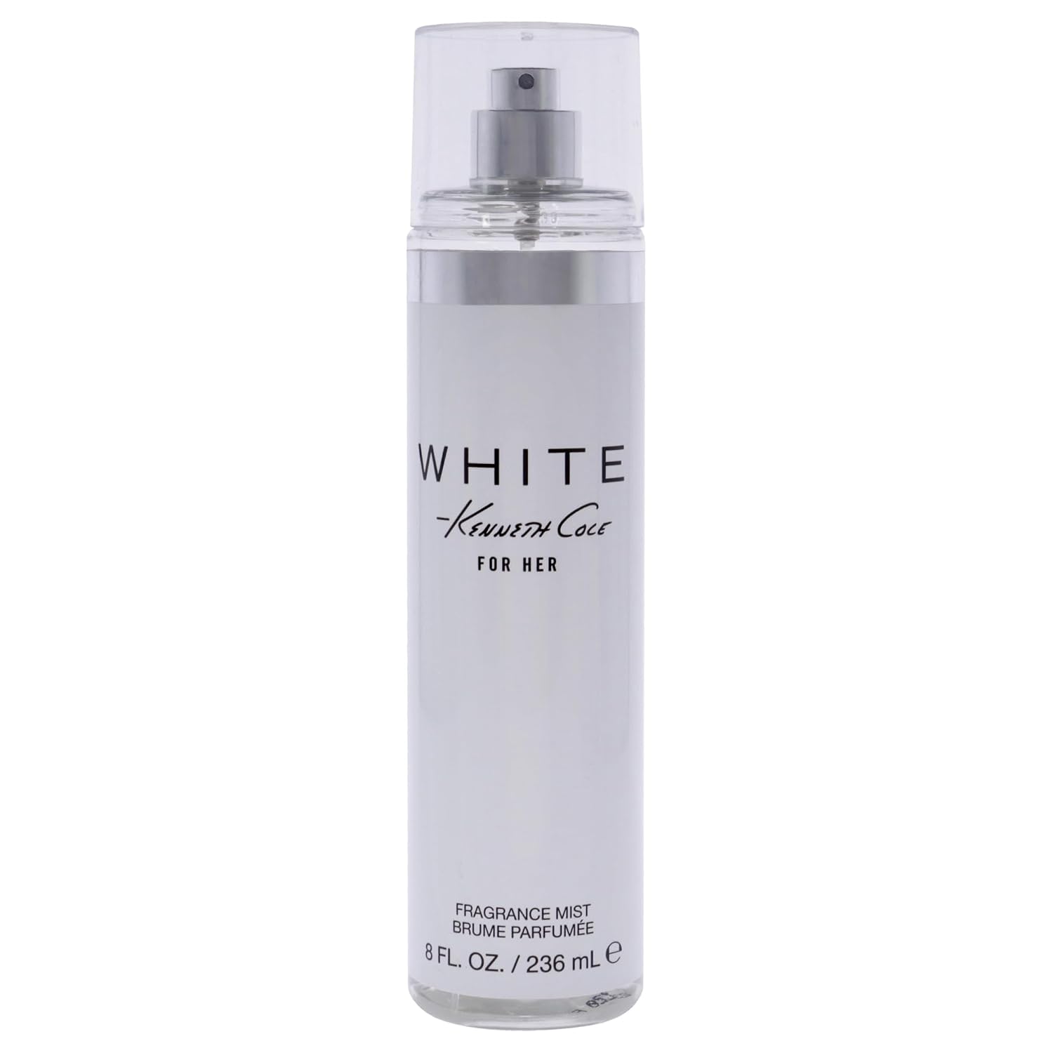 Kenneth Cole White for Her Body Mist for Women, Notes of Mandarin, Vanilla, Musk, and Orchid, Fruity, Fresh, Feminine