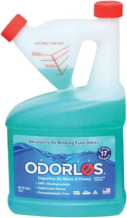 Odorlos V77003 Holding Tank Treatment (68oz Self Measuring Bottle),1 Pack