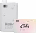 Detergent & Dryer Sheets Bundle, Mochi Milk, Laundry Set