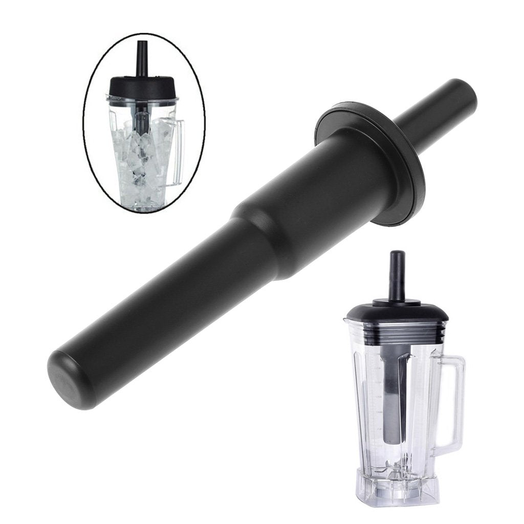 Blender Tamper Replacement Stick – Plunger Tool for Standard Containers Protein Shakes and Food Processing