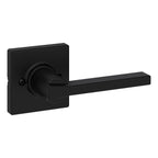 Casey Passage Door Lever, Matte Black