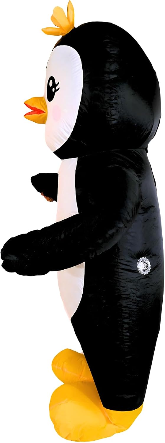 Inflatable Costume Adult, Blow Up Penguin Costume for Halloween Inflatables Cosplay Party