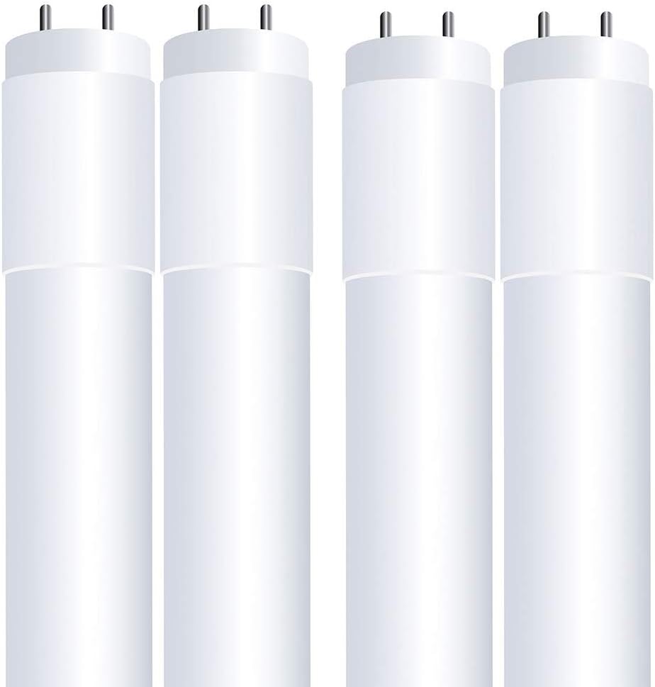 Feit Electric 4ft T8 LED Light Bulbs, 32/40W Eq, Warm White, 4 Pack