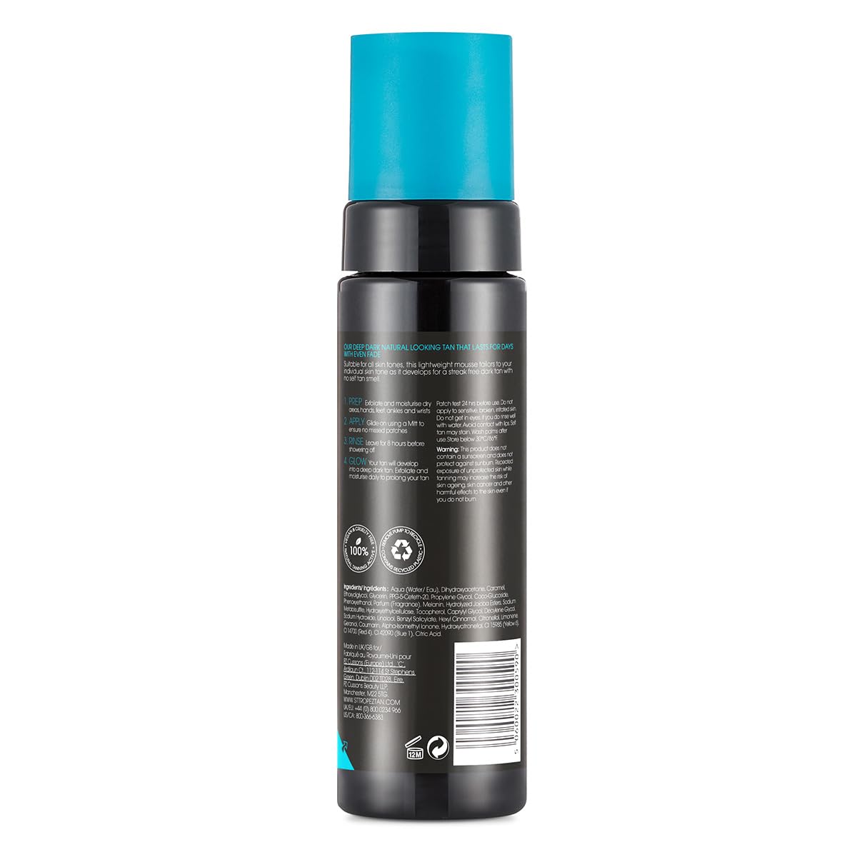 Self Tan Bronzing Mousse for Natural Sunless Tan