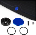 BELOMI Aluminum Rear Wiper Delete Plug with Waterproof Seal, Blue