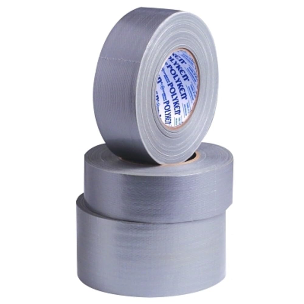 1086555 Silver General Purpose Duct Tapes, 2" Width x 60 yd. Length x 9 mil