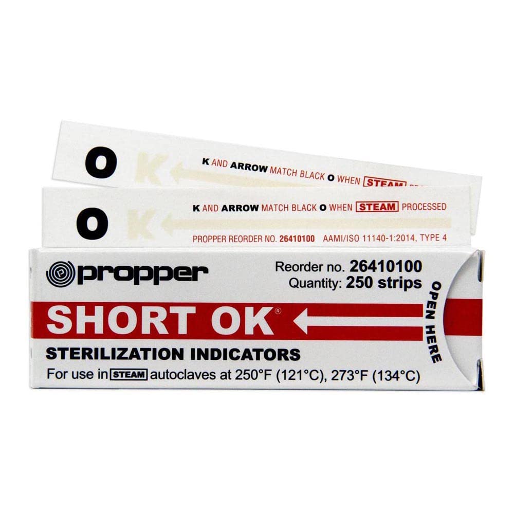 Manufacturing 26410100 Sterilization Indicator Strip, 4" Length (Pack of 250)