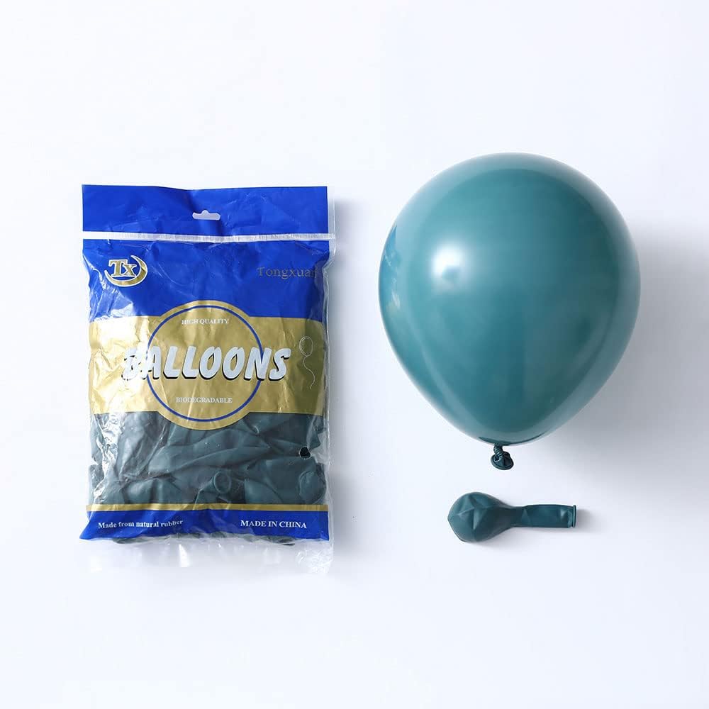 Dusty Blue Sport Theme Birthday Party Balloons Garland Arch Kit with 149pcs Football Vollyball Soccer Baseball
