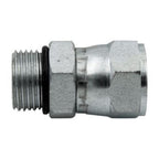 #6 SAE/ORB Male x 3/8" JIC Female Swivel Nut Hydraulic Fitting/Adapter | 6402-06-06