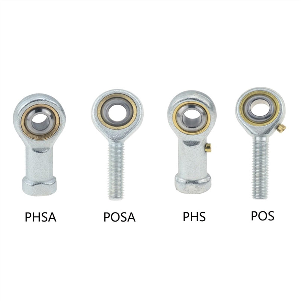 4pcs/lot SI8T/K PHSA8 8mm PHS8 POS8 POSA8 PHSA6 PHS6 POSA6 POS6 PHS5 Right Hand Female Thread Metric Rod end Joint Bearing SI8TK(POSA 8)