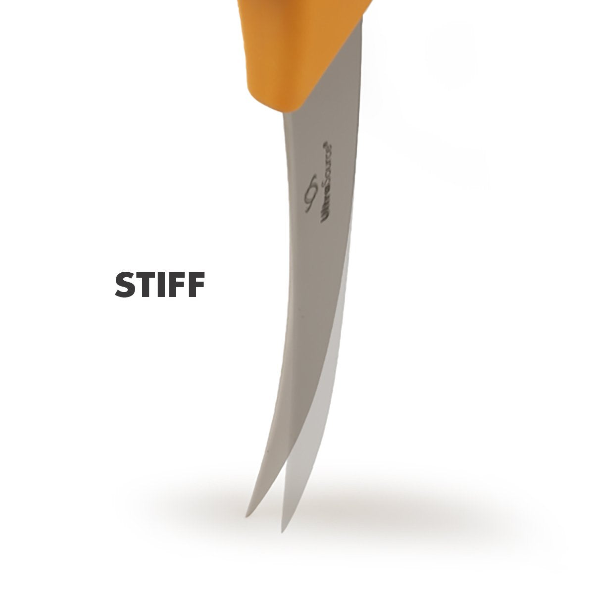Breaking Butcher Knife, 8" Fluted Blade, Polypropylene Handle