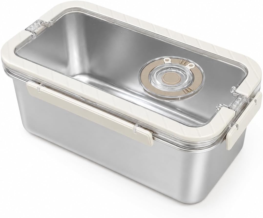 Large Sourdough Proofing Box, 5800ML 304 Stainless Steel Bread Box for Dough Fermentation & Meat Marinating, with