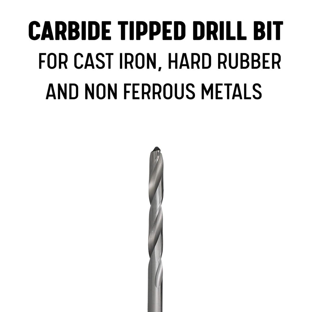 Drill America 3/8" Carbide Tipped Drill Bit, D/ACT Series