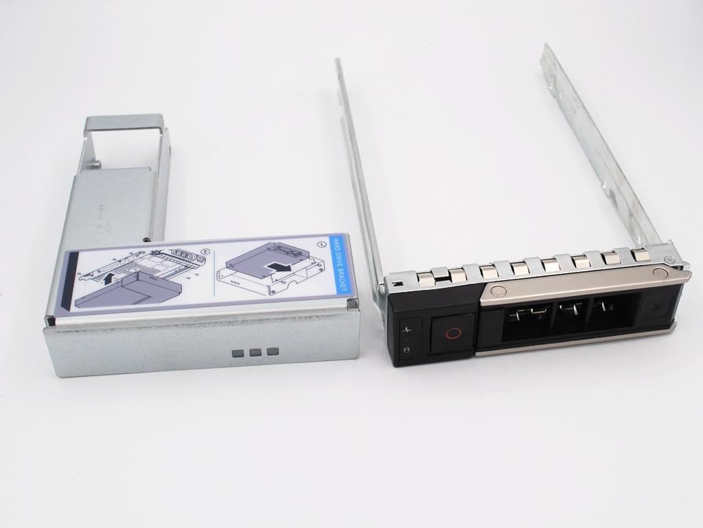 3.5" X7K8W Hybrid Tray Caddy with 2.5" 9W8C4 Adapter for dell Servers
