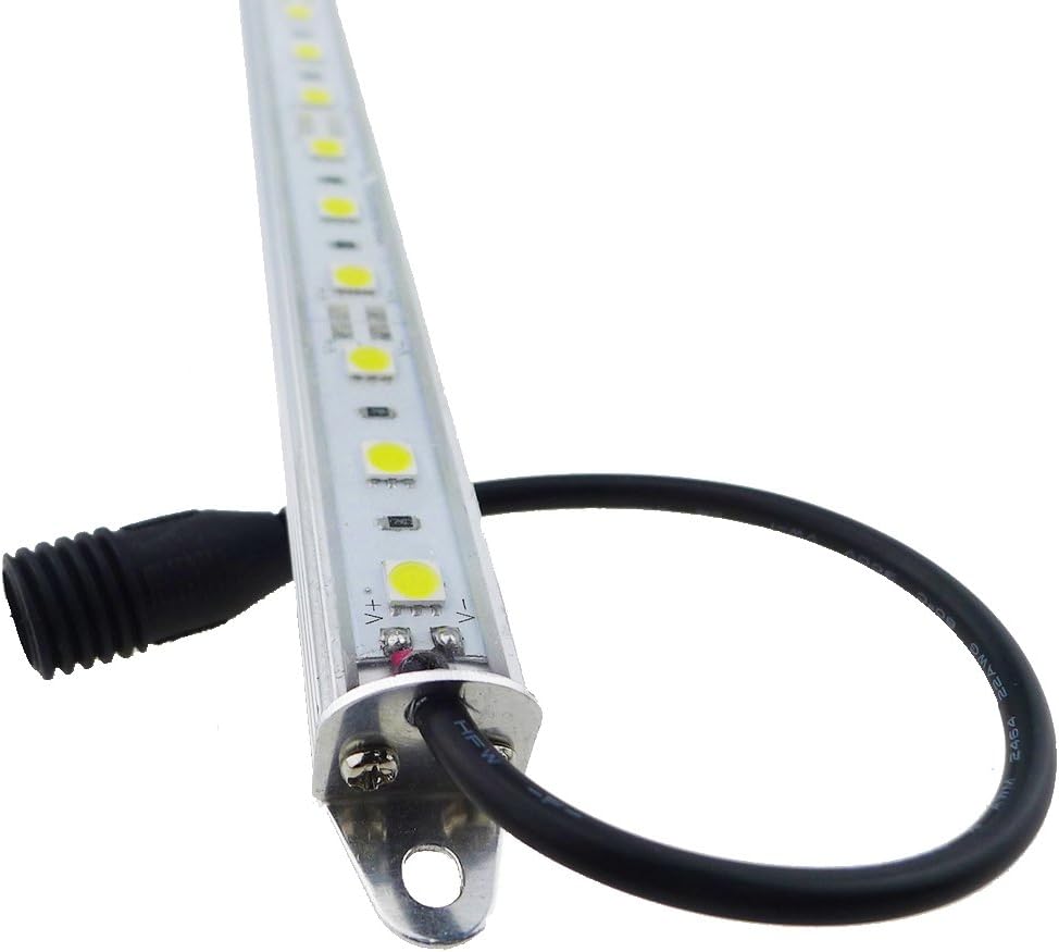 12" Blue 460nm LED Aquarium Fish Tank Light SMD5050 Waterproof IP67