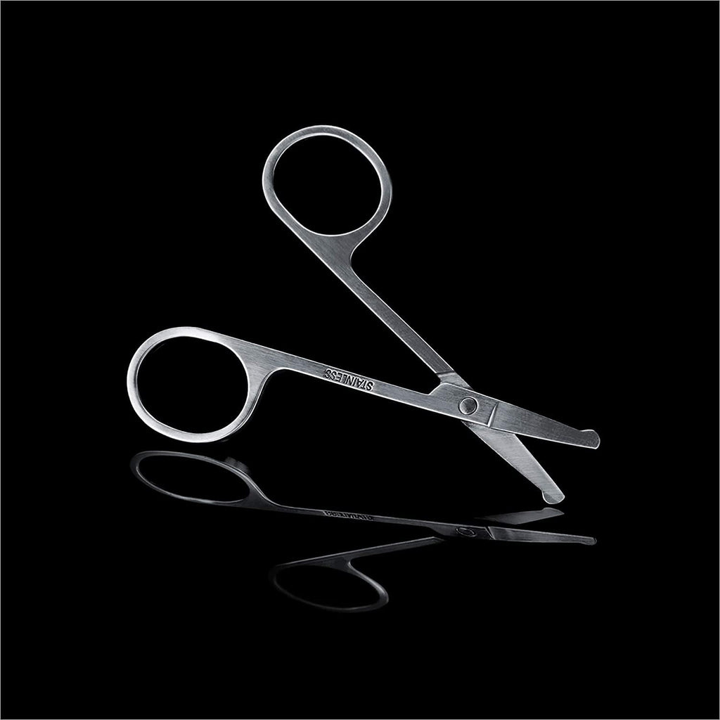 Shears 2.0 Tempered Stainless Steel Men's Nail Kit, Fingernail Clippers, Safety Scissors, Tweezers and Nail File