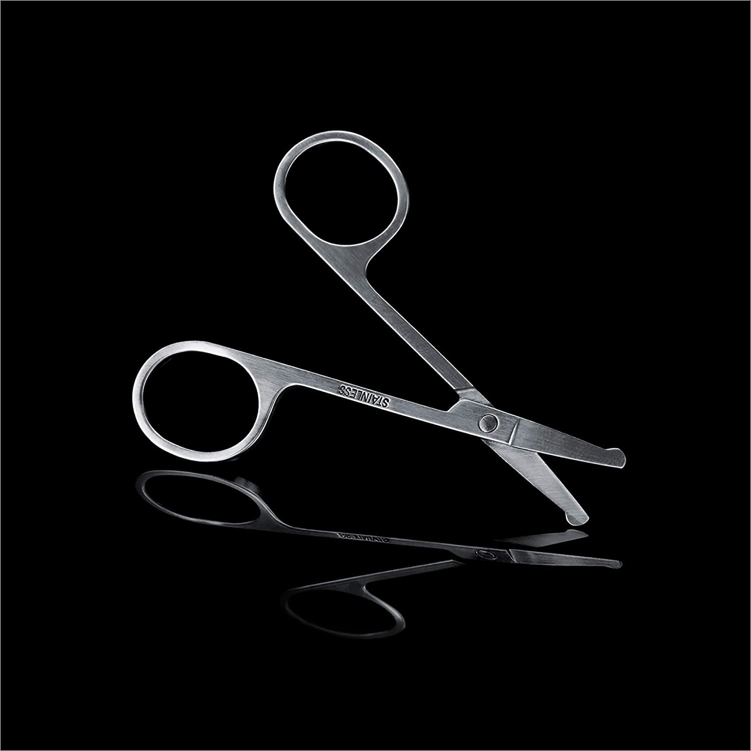 Shears 2.0 Tempered Stainless Steel Men's Nail Kit, Fingernail Clippers, Safety Scissors, Tweezers and Nail File