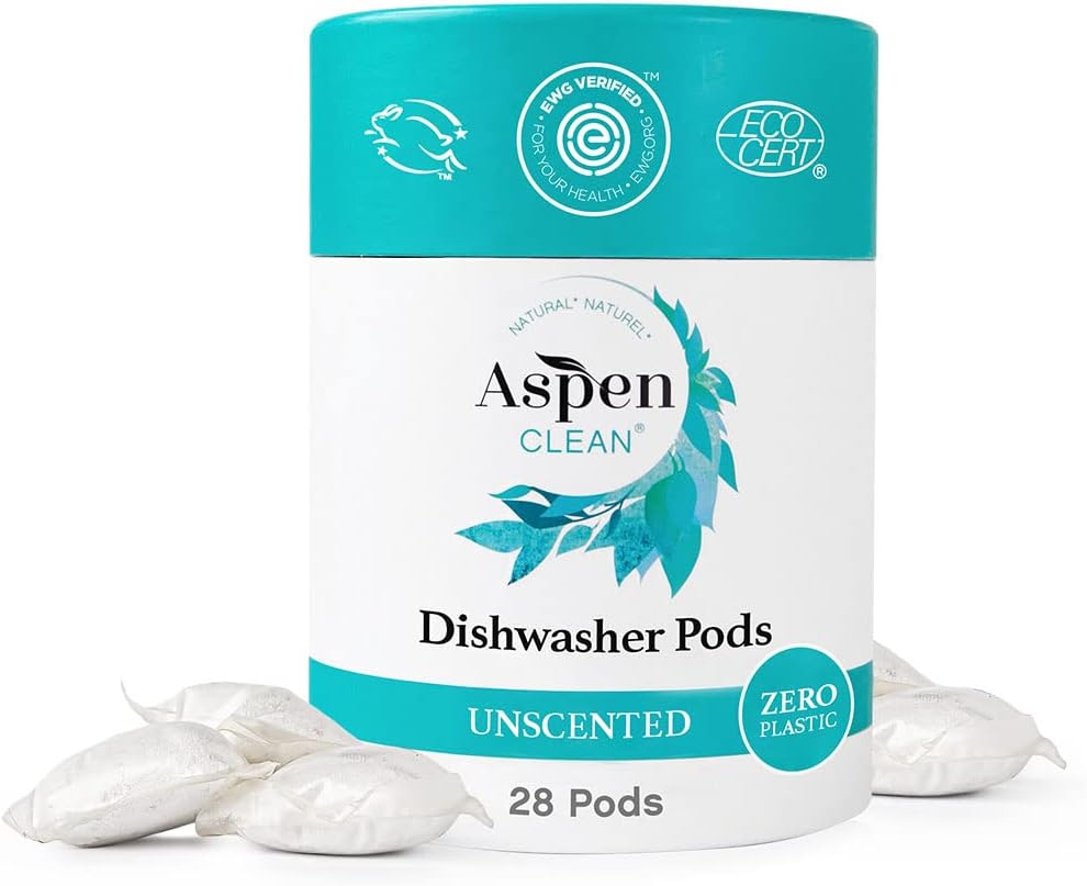 Dishwasher Detergent Pods | Unscented | 28 Count