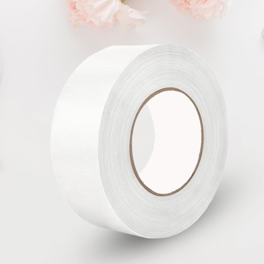Floor Marking Tapes Vinyl Floor Tape White Marking Dance Splicing Safety for Social Distancing Gyms Athletics School